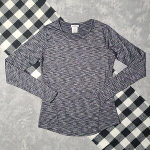 XS | Scrubstar | Heathered Long Sleeved Athletic Top